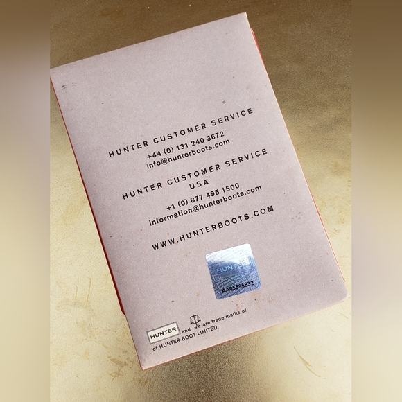 HUNTER NWT NIB Tall Gloss SZ 8 - Picture 7 of 11